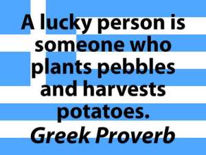 A Luck Person Is Someone